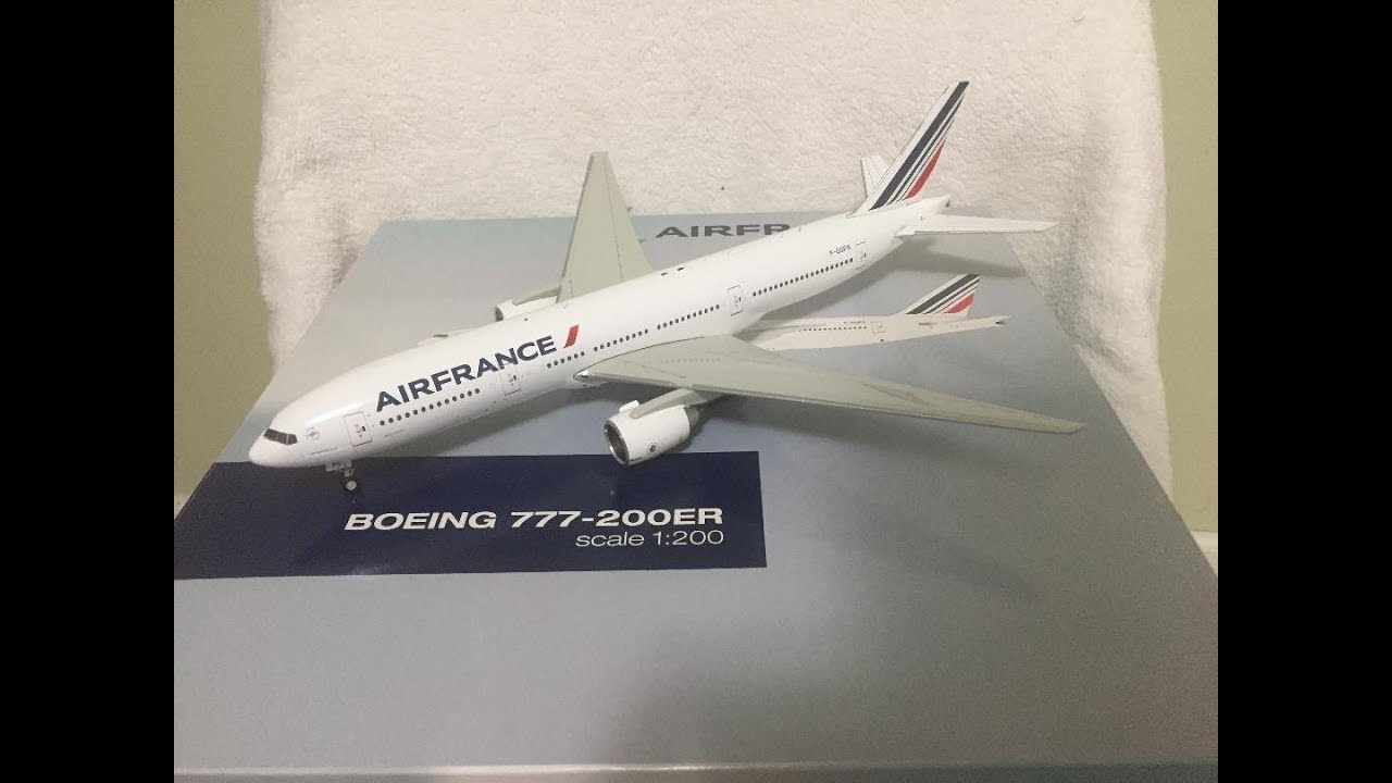 4K) Gemini200 Air France 777-200 Unboxing - YouTube