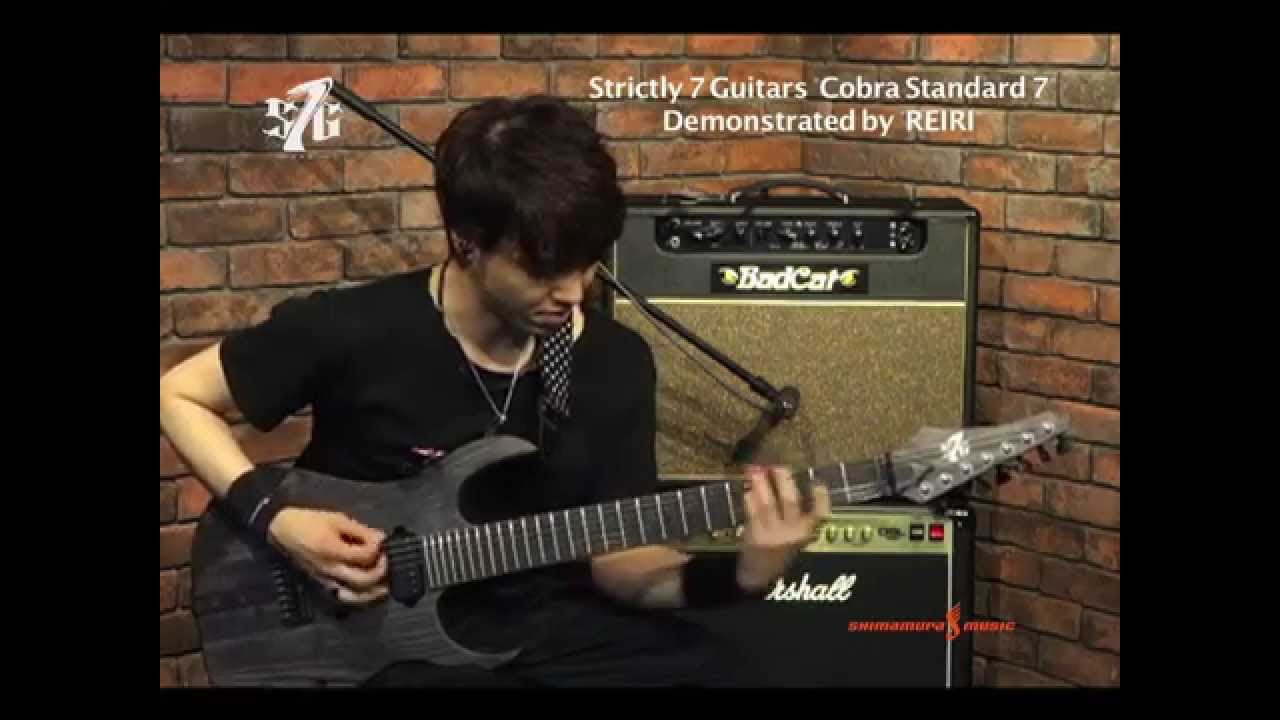 Strictly 7 Guitars [S7G] Cobra Demonstration by REIRI - YouTube
