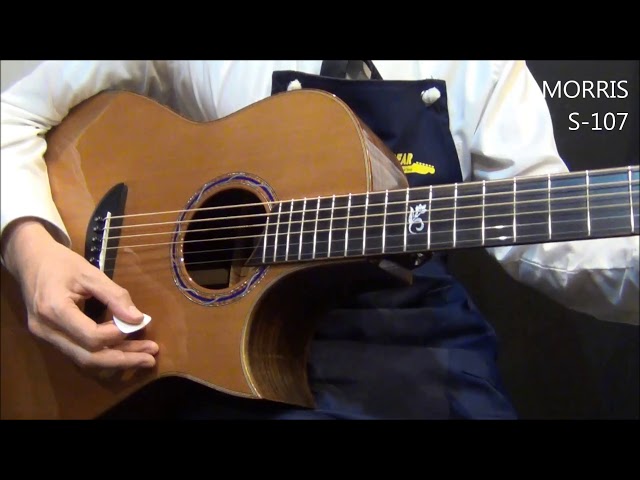 ☆超美品！超低弦高 弾き易さ抜群！ Morris FC-2ⅡTS 試聴動画あり 超