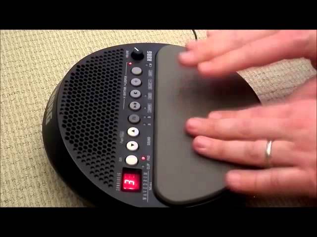 Korg Wavedrum Mini demo - Lots of synth fun in a drum! - YouTube