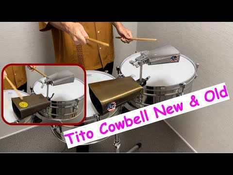 New & Old comparison Tito Puente LP322-PRESTIGE LINE Timbales