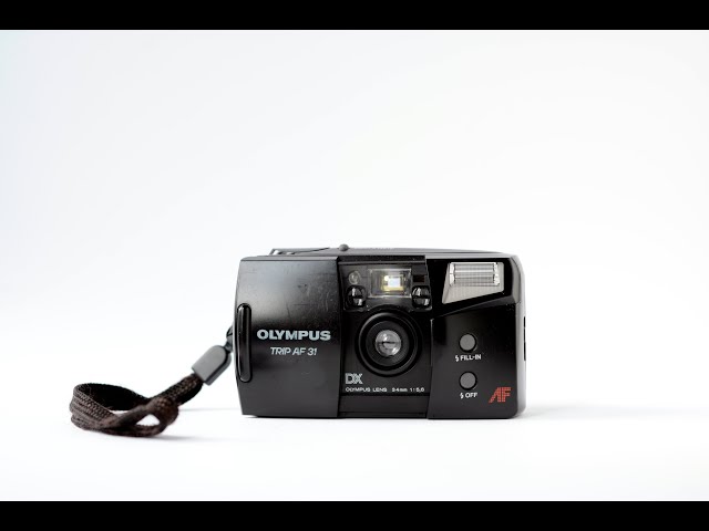 Olympus TRIP AF 31 camera 35mm film - YouTube