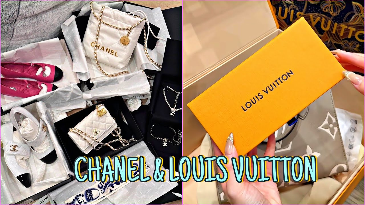 Chanel & Louis Vuitton UNBOXING 🎀 | Luxury Handbag Collection