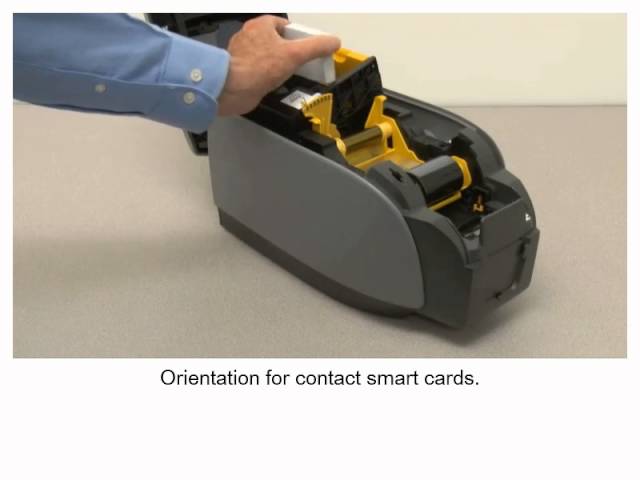 Zebra ZXP Series 3 Card Printer - YouTube