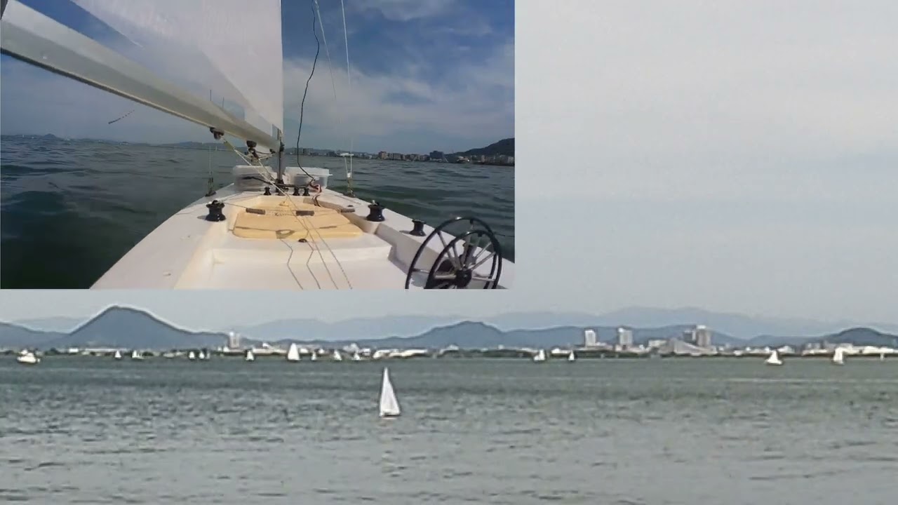 KYOSHO SEAWIND ラジコンヨットを楽しませていただきました 琵琶湖