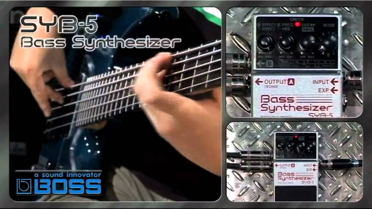 BOSS SYB-5 Bass Synthesizer - YouTube