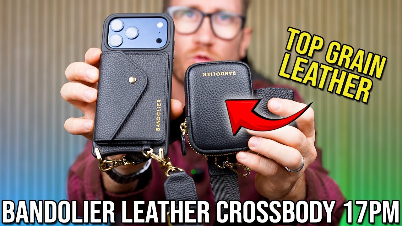 Bandolier iPhone 17 Pro Max Crossbody Wallet Phone Case - YouTube
