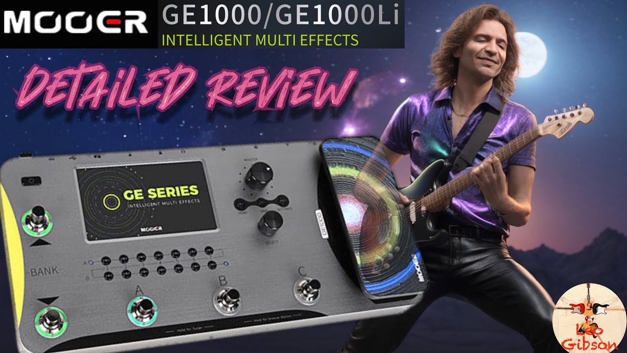 MOOER GE 1000: detailed review! - YouTube