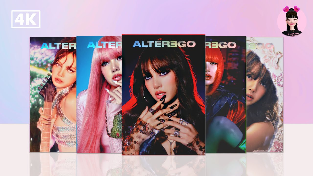 Unboxing Blackpink Lisa Alter Ego Full Set - YouTube
