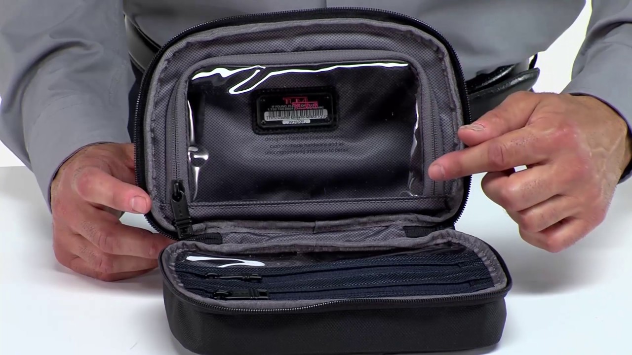 Tumi Alpha 2 - Split Travel Kit SKU:8434497 - YouTube