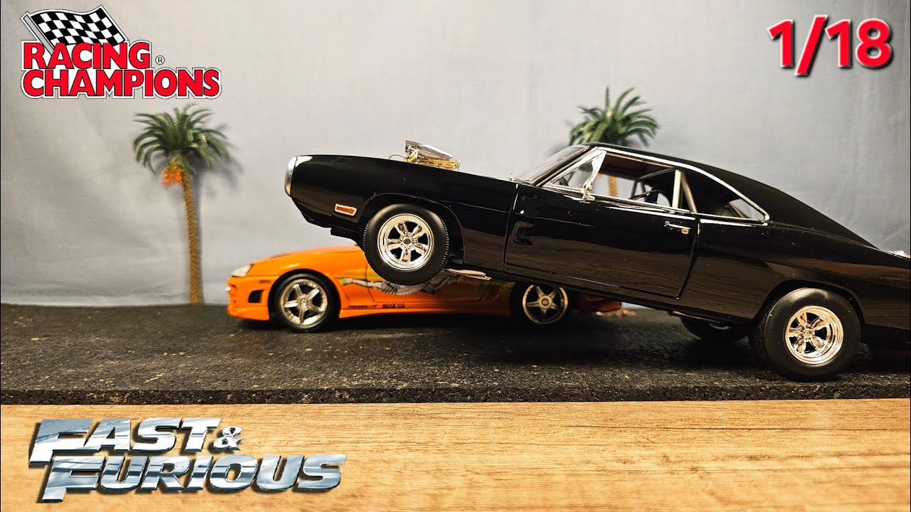 Dom's dodge charger from The Fast And The Furious ERTL Joyride 1