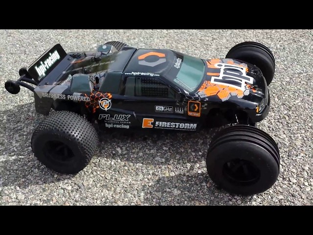 HPI E-Firestorm 2WD quick runs! 😃 - YouTube