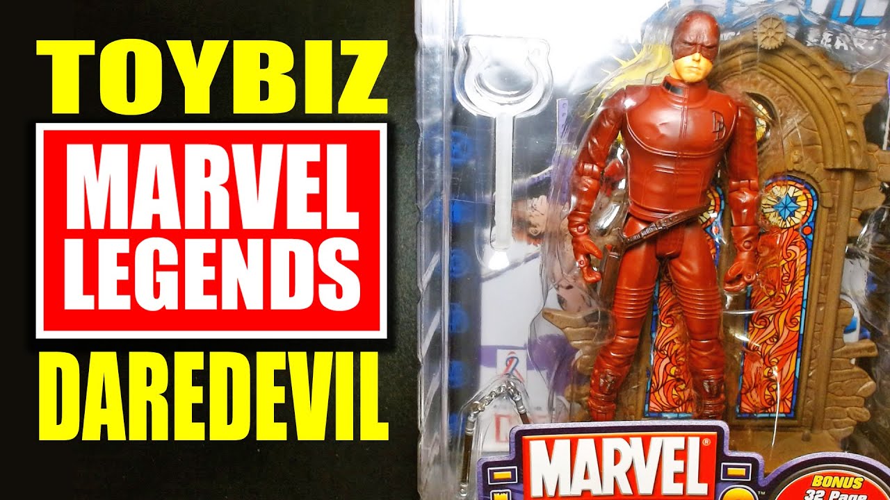 Marvel Legends Ben Affleck Daredevil Vintage Toybiz Action Figure