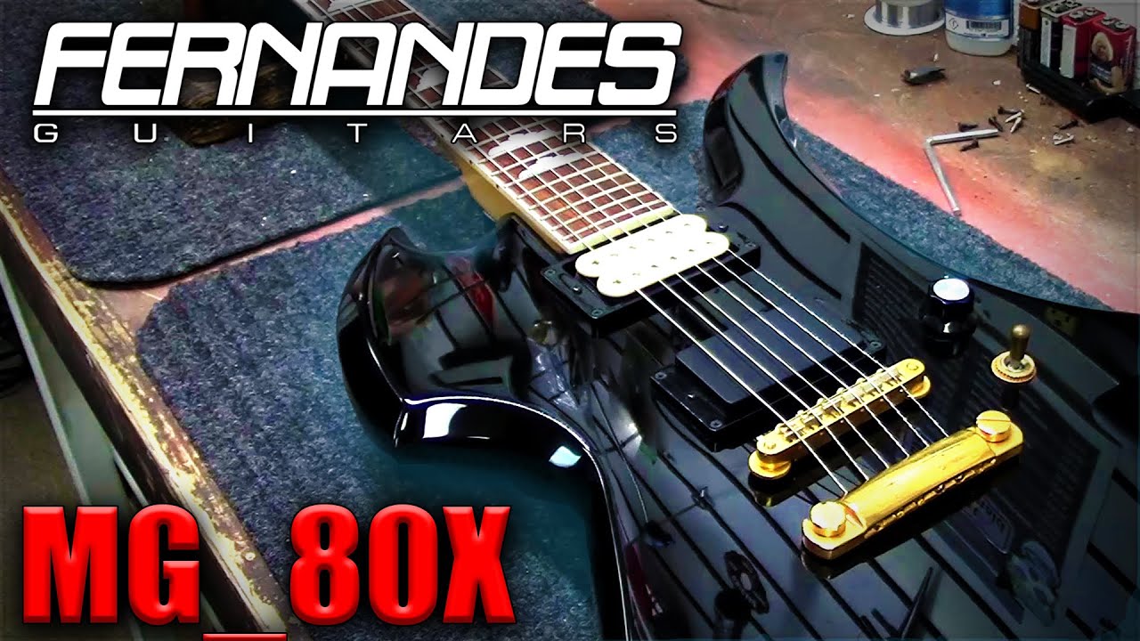 Fernandes MG-80X - YouTube