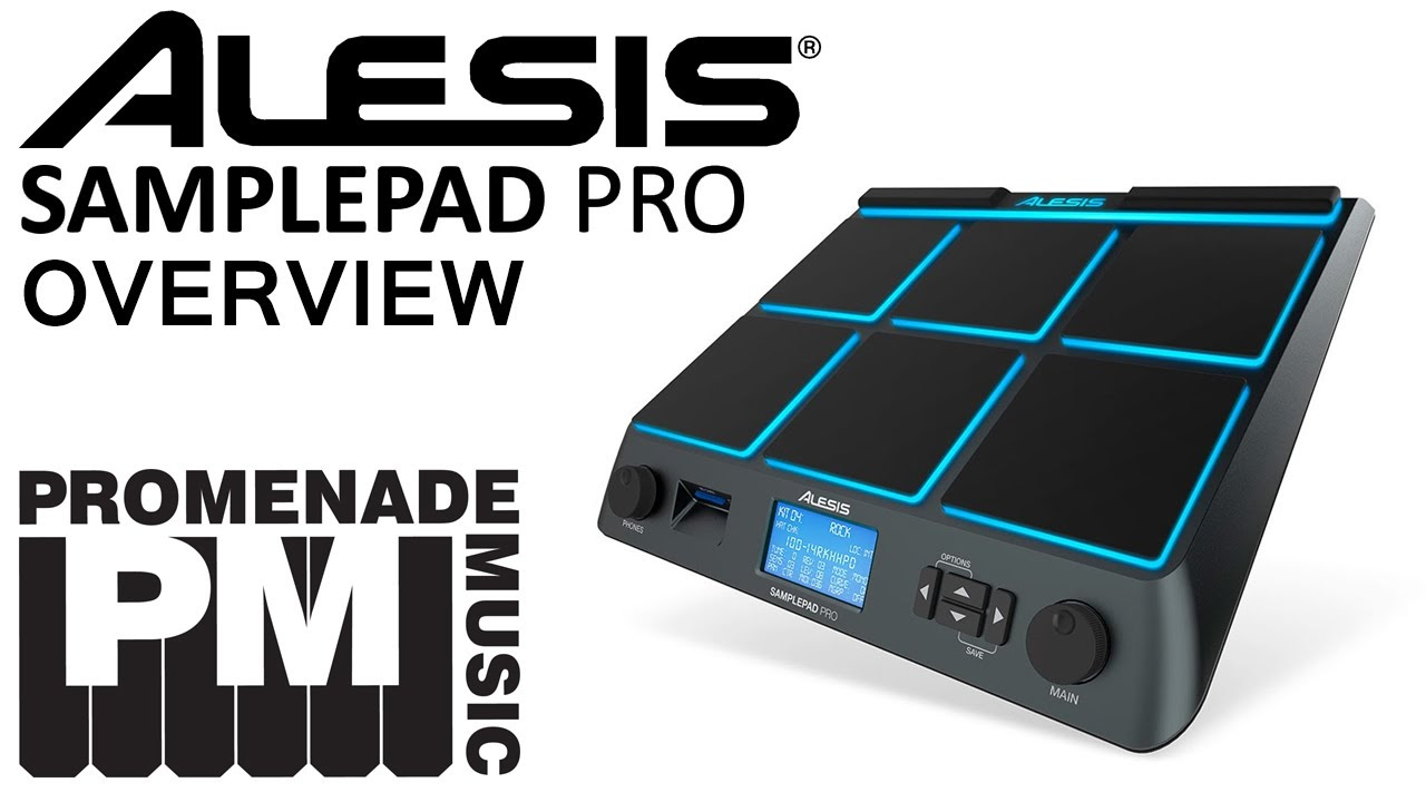ALESIS SAMPLEPAD PRO マウント機材セット 大量の自作音源付き ALESIS