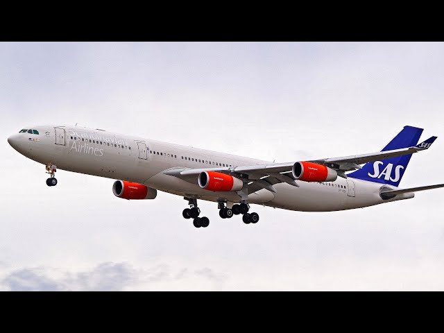 SAS航空 Airlinertags A340-313 3等分コンビ色 SAS航空 Airlinertags