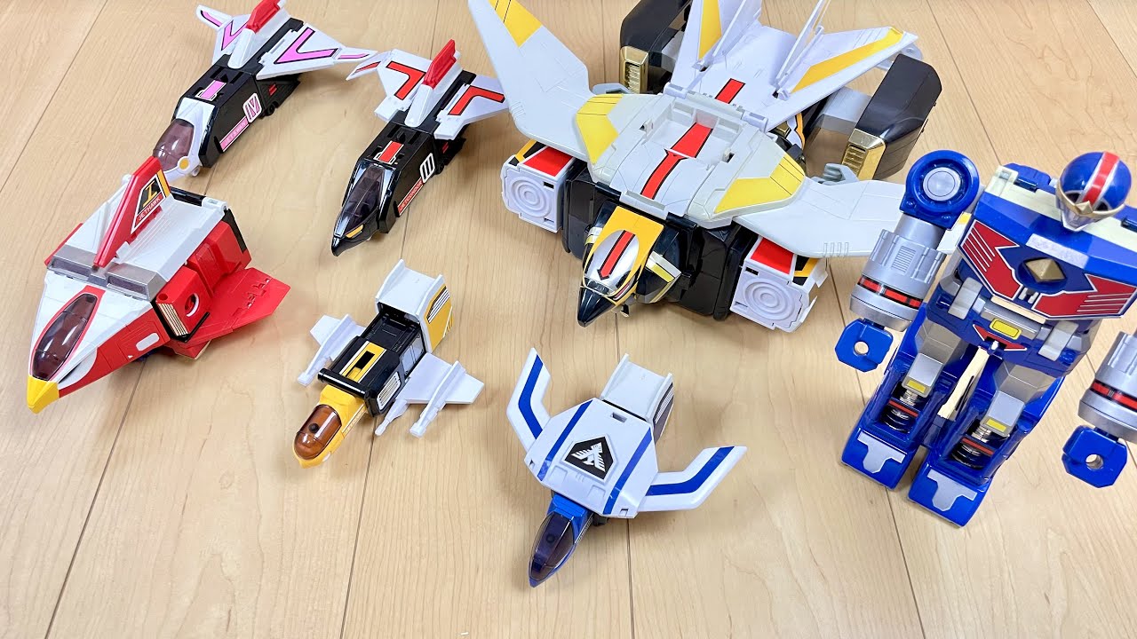Powerrangers Jetman All megazord】テトラボーイSMP記念⁉︎鳥人戦隊