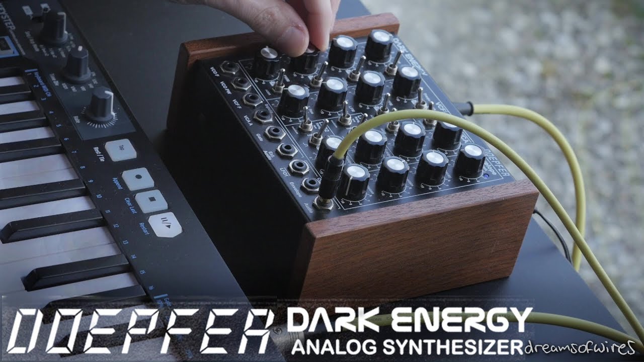 Doepfer Dark Energy MkI Revisited - Some Tunes & Drones (reverb