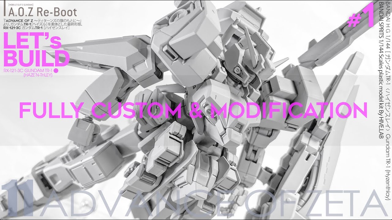 A.O.Z RX-121-3C Gundam TR-1 [Haze'n-Thley] ハイゼンスレイ Fully