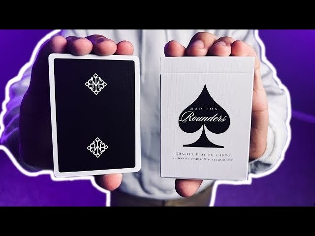 トランプ】Rounders deck Black Madison Rounders Playing Cards Deck