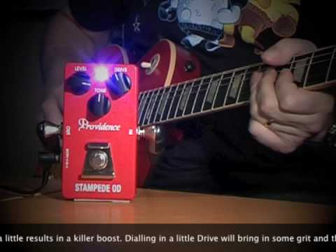 Providence SOV-2 STAMPEDE OD: LP and Laney Lionheart Clean channel