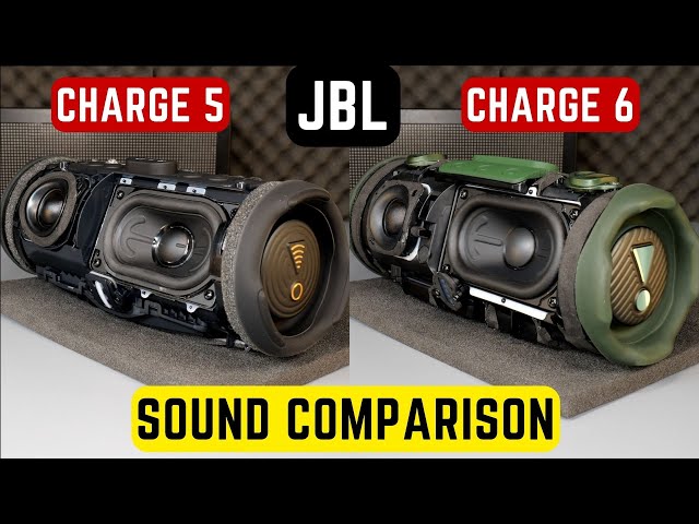 JBL Charge 5 vs Charge 6: Worth the Upgrade? Part 1/2 - Sound