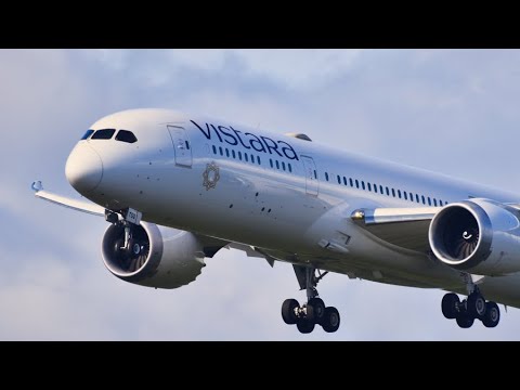Vistara航空 Boeing 787-9 1/500 Vistara Takes Delivery of Their