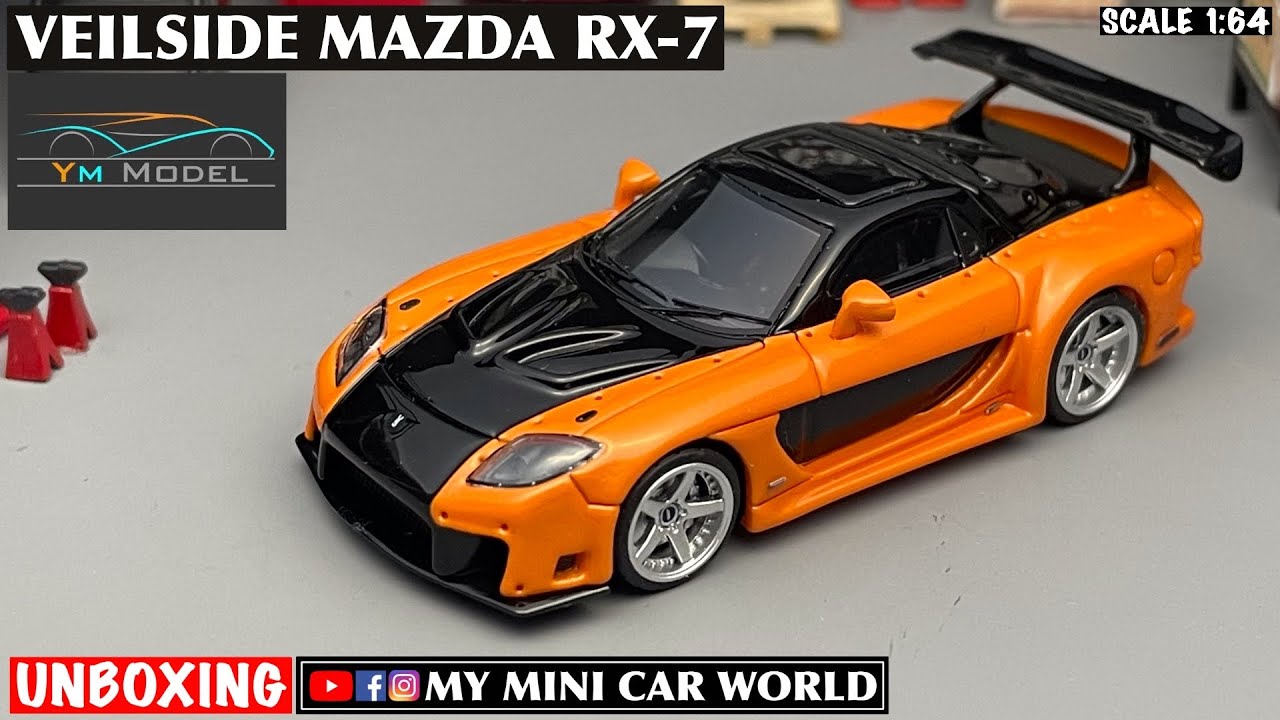 ☆マツダ RX-7 ヴェイルサイド YM Model 1/64 5台セット☆ Amazon | 1/