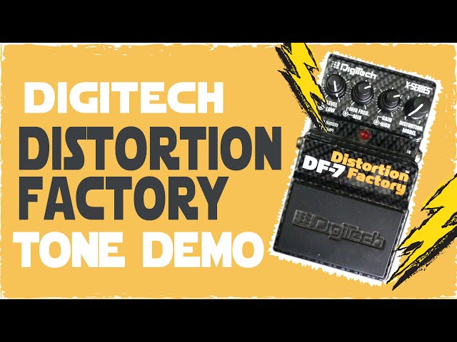 Dr. Madtone - Digitech - DF-7 - Distortion Factory - YouTube