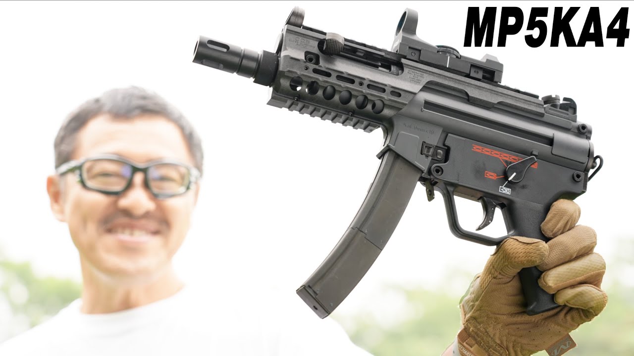 マルゼン MP5 K A4 ガスブローバック 美品 マルゼン MP5KA4 CQBⅡ ガス