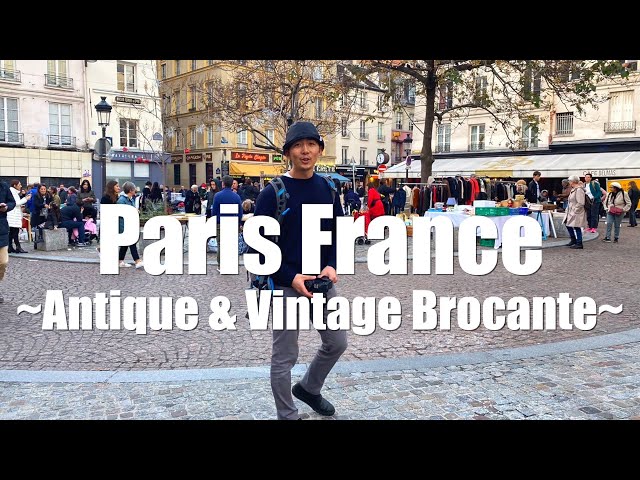 パリ蚤の市散歩】15区の300店舗蚤の市｜ヴィンテージアクセサリー購入