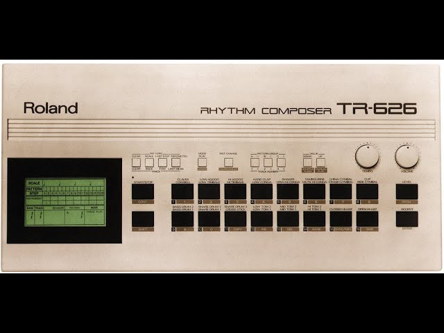 Roland TR 626 Rhythm Composer Drum Machine - Specs and Test - This
