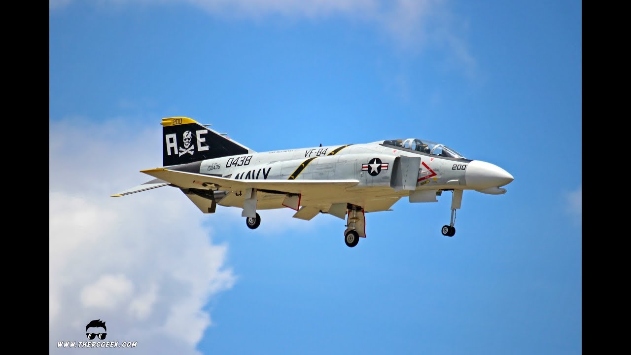 Giant Scale F 4 Phantom II 'Jolly Rogers' (Skymaster) -- Top Gun