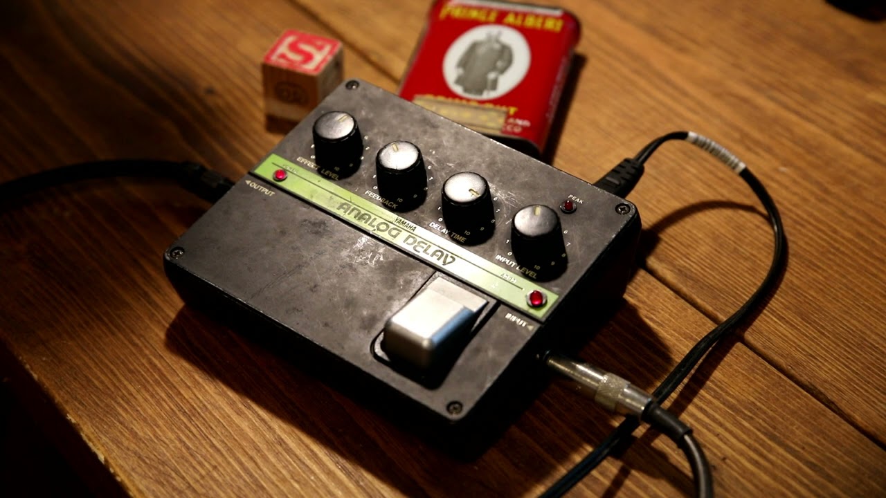 ARIA PRO II・AD-10・アナログディレイ・名機 ARIAのANALOG DELAY AD-10で