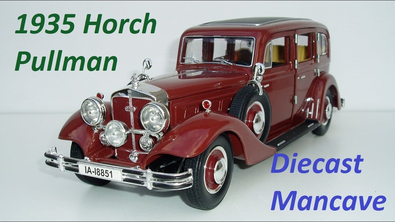 1935 HORCH 851 Pullman by Ricko Diecast Models - 1/18 Scale