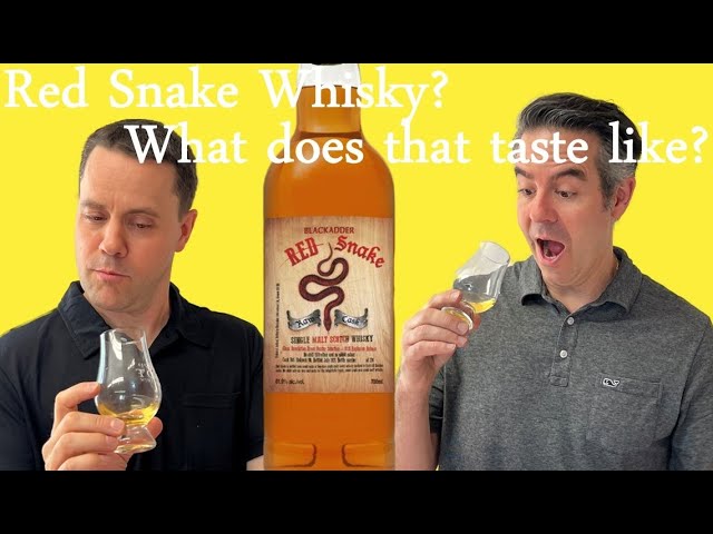 Single Malt Review: Blackadder Red Snake! - YouTube