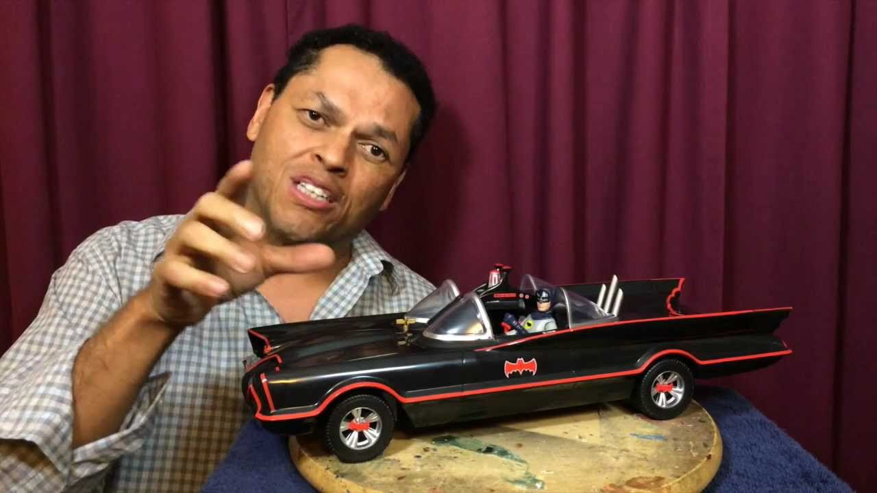 Batmobile 1966 TV Show Car by MATTEL Review! - YouTube