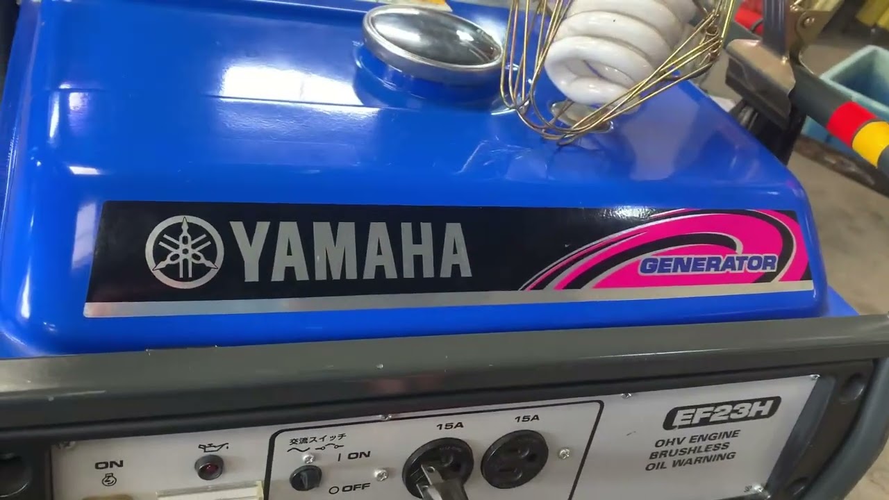 YAMAHA ヤマハ 発電機 EF23H 60HZ 西日本地域専用 ガソリンエンジン