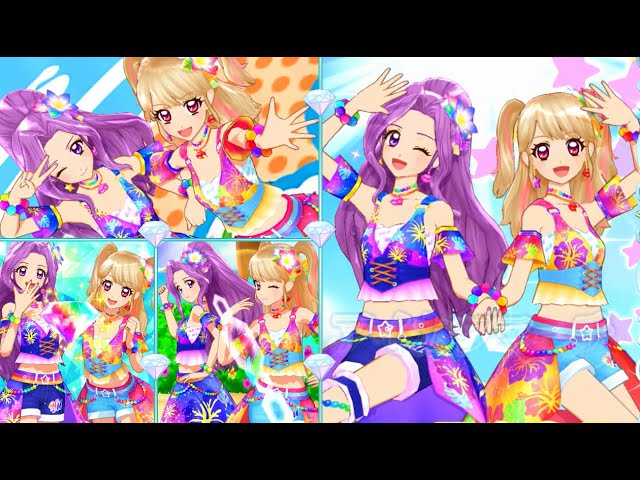 アイカツカード初期 コーデ1式×3 神崎美月 夏樹みくる アイカツカード