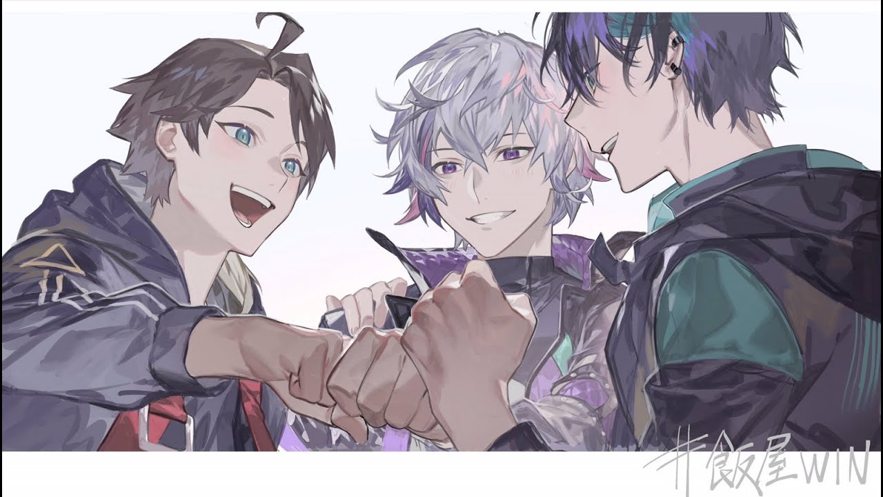 にじさんじ メッシャーズ 飯屋 黛灰 不破湊 三枝明那 グッズセット