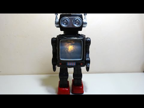 ニューアクショントーイ スーパーテレビロボット レトロ ビンテージ