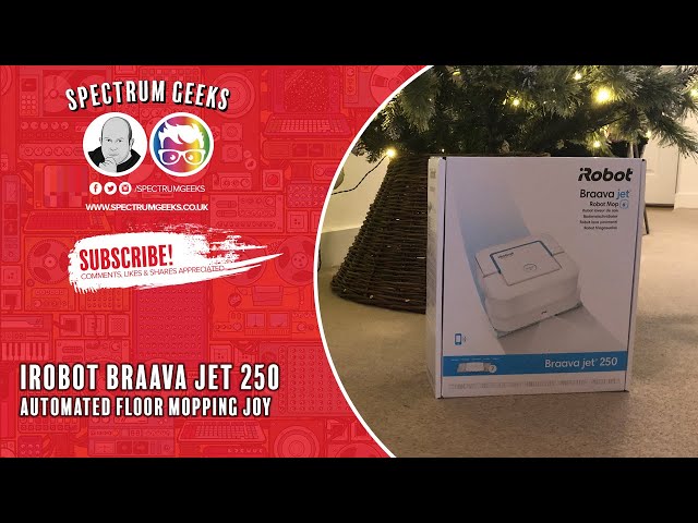 iRobot Braava Jet 250 Unboxing and Review - YouTube