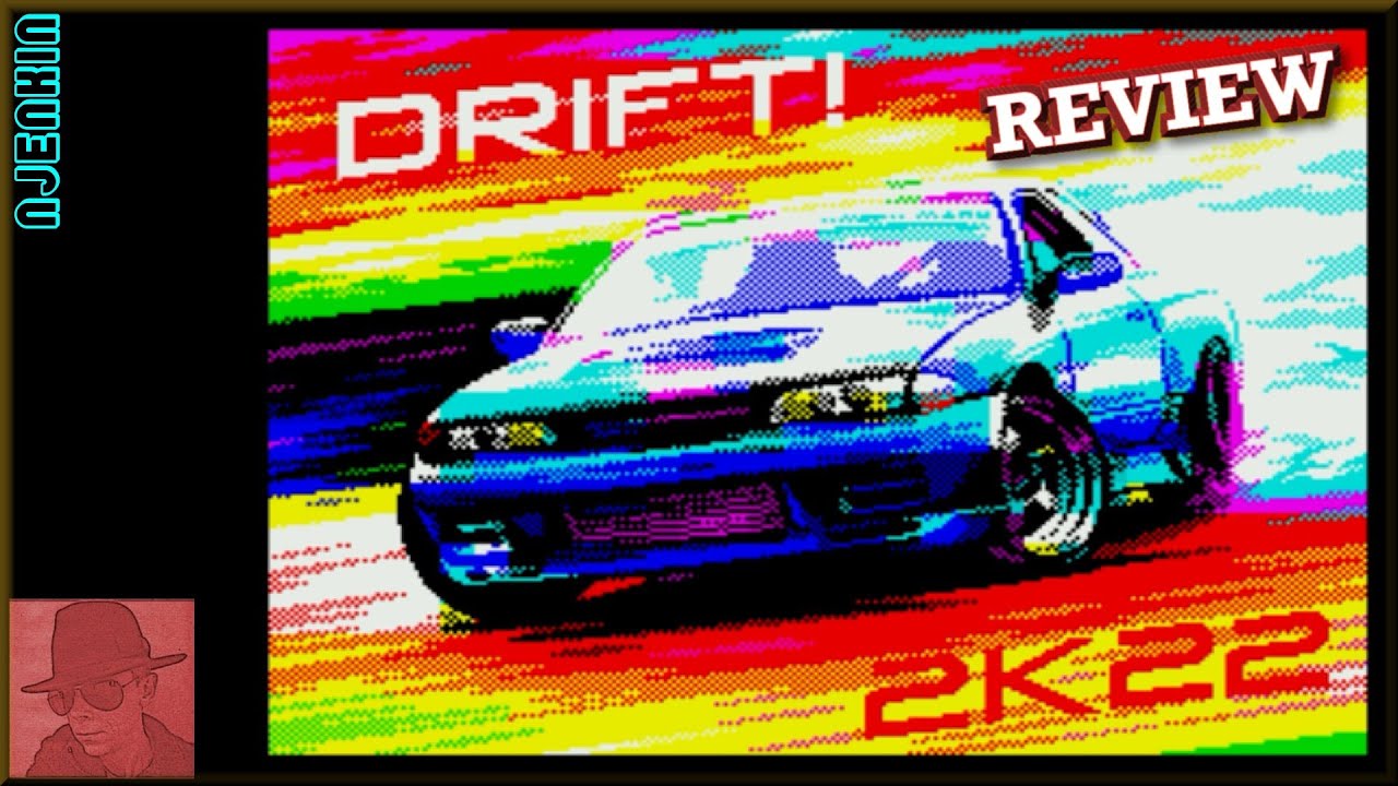 Drift! 2K22 : Homebrew from 2022 - on the ZX Spectrum 128K !! with
