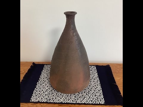 江戸初期 古田織部好み建水 古備前 分銅描判 織部水注 – Oribe