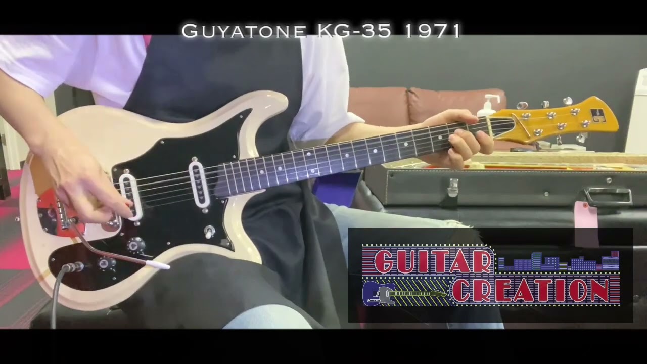 GUYATONE KG-35 # White 1971年製【RARE MODEL】w/HARD CASE 2.92kg