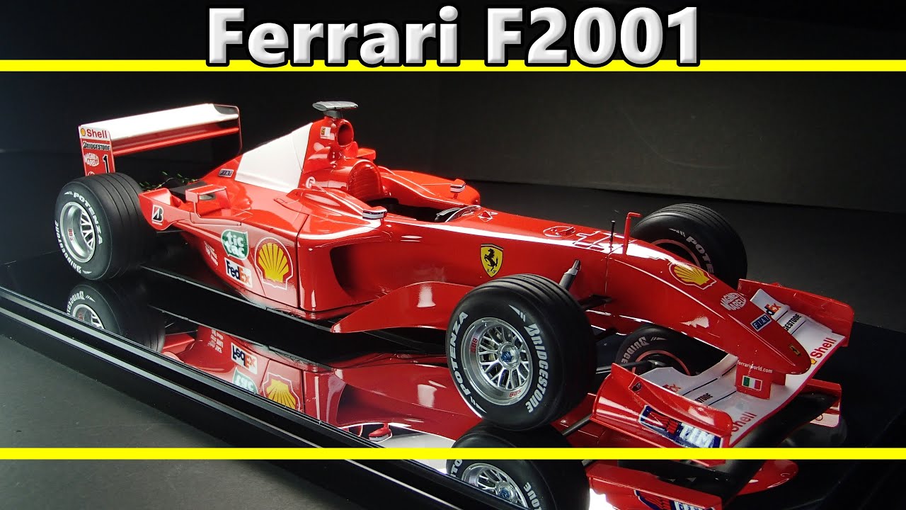 Ferrari F2001 / TAMIYA 1/20 Formula one / Scale Model / F1 - YouTube