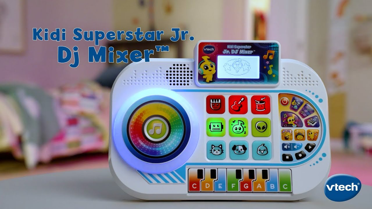 Kidi Superstar Jr. DJ Mixer | Demo Video | VTech Toys® - YouTube