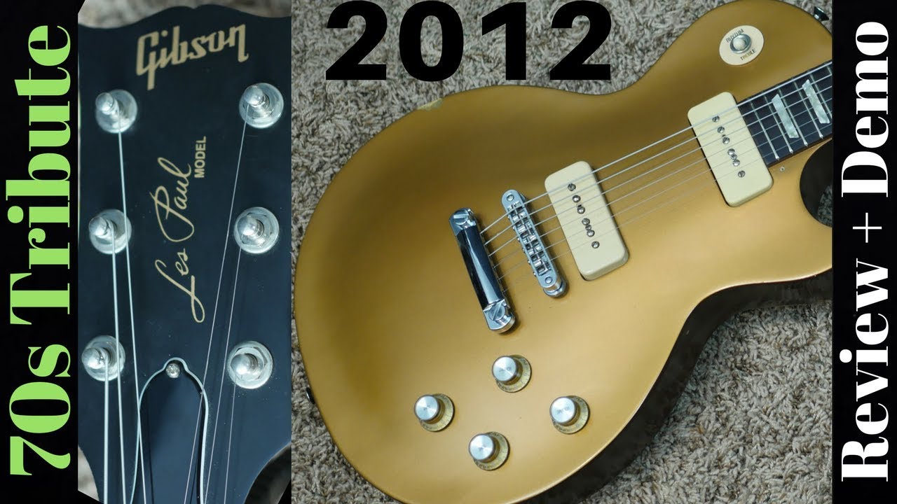 Gibson Les Paul 70s Tribute ゴールド ハードケース付 Gibson Les