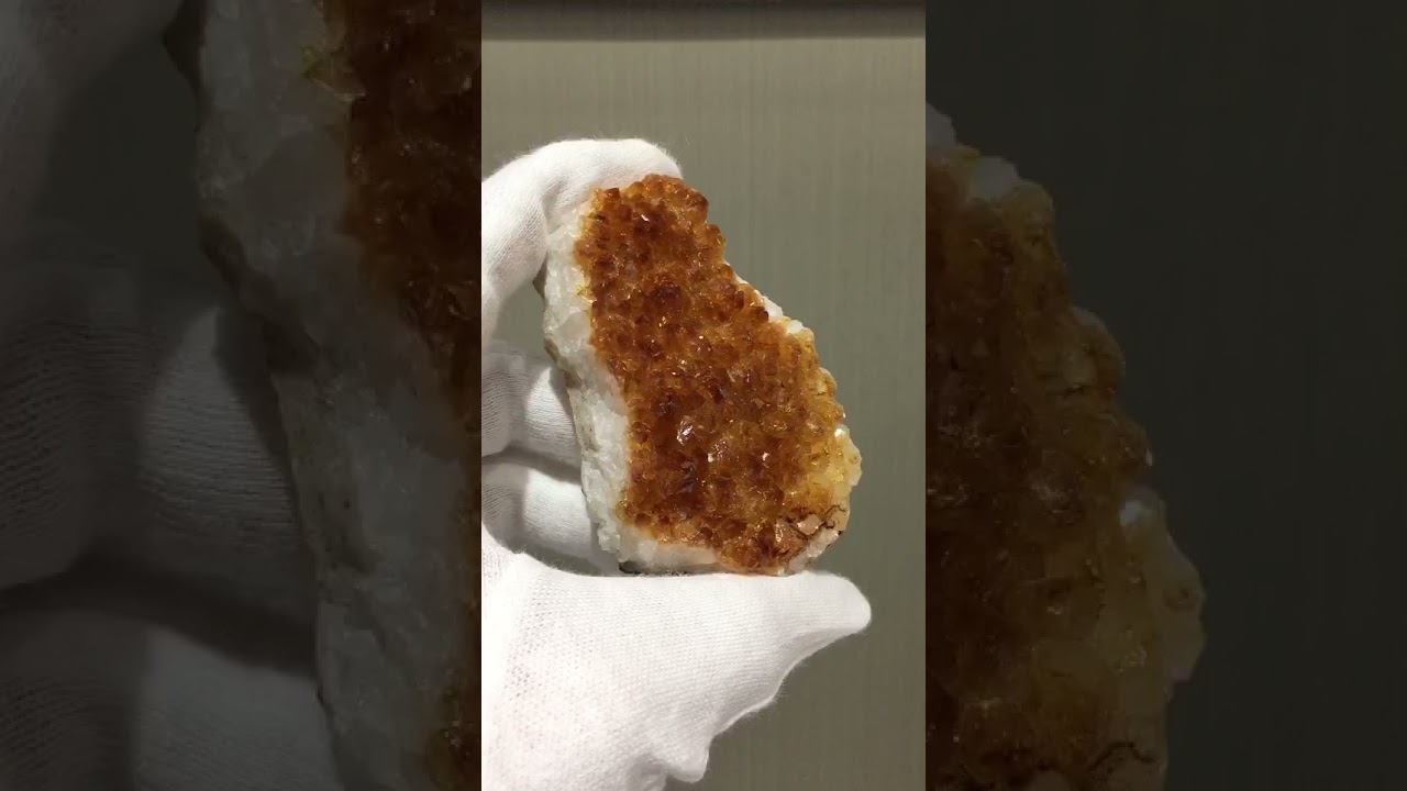 1点物】きらきらシトリン原石 003 / Thida Stone 天然石パワーストーン