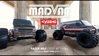 1/10 EP 4WDフェーザーMk2 FZ02L-BT レディセット MAD VAN 34412T1